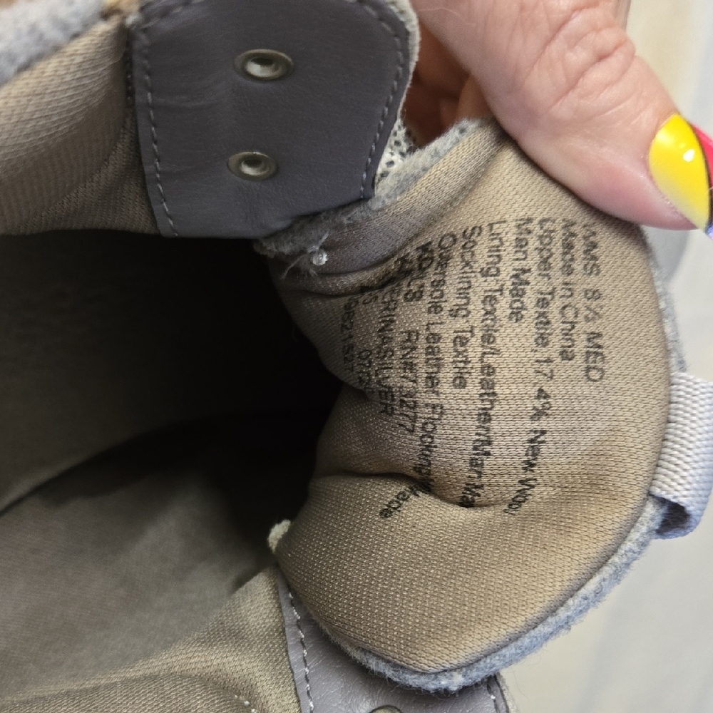 Sonoma Gray Lace-Up Boots - Picture 4 of 5